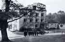 South Yorkshire Police Cadets on parade outside the Montague block, High Melton, near Doncaster