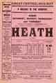 Great Central Railway: poster advertising 'A Holiday in the Country', Dean and Dawson's express excursion to Heath Great Central Railway: poster advertising 'A Holiday in the Country', Dean and Dawson's express excursion to Heath