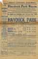 Great Central Railway: poster advertising, Dean and Dawson's through express excursion to Haydock Park Great Central Railway: poster advertising, Dean and Dawson's through express excursion to Haydock Park