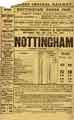 Great Central Railway: poster advertising, excursions to Nottingham Goose Fair Great Central Railway: poster advertising, excursions to Nottingham Goose Fair