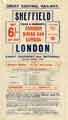 Great Central Railway: poster advertising Dean and Dawson's corridor dining car express to London Great Central Railway: poster advertising Dean and Dawson's corridor dining car express to London