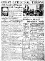 The Star VE-Day Special: Great Cathedral Throng