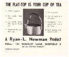 Advertisement for the Flat-Top kettle, Ryan L. Newman, No. 184 Walkley Lane Advertisement for the Flat-Top kettle, Ryan L. Newman, No. 184 Walkley Lane