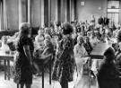 Over-sixties club function in Kelvin Community Association's meeting hall