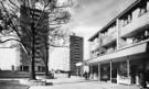 Gleadless Valley. Herdings tower blocks and shopping centre, Raeburn Place Gleadless Valley. Herdings tower blocks and shopping centre, Raeburn Place
