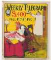 Sheffield Weekly Telegraph poster: £400 prize picture puzzle. When are you coming to bed?