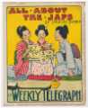 Sheffield Weekly Telegraph poster: All about the Japs by Douglas Sladen