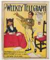Sheffield Weekly Telegraph poster: Lord Byron interviews the editor of the Weekly Telegraph with a view to doing some work for the paper