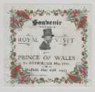 Souvenir commemorating the royal visit of the Prince of Wales [later Edward VIII] to Rotherham, May 28th and Sheffield, May 29th, 1923