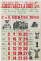 James Farrer and Sons Ltd., makers of buffs, glazers, grinding and polishing machines, etc., Division Street - calendar James Farrer and Sons Ltd., makers of buffs, glazers, grinding and polishing machines, etc., Division Street - calendar