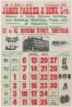 James Farrer and Sons Ltd., makers of buffs, glazers, grinding and polishing machines, etc., Division Street - calendar