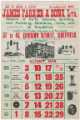 James Farrer and Sons Ltd., makers of buffs, glazers, grinding and polishing machines, etc., Division Street - calendar