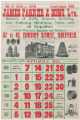 James Farrer and Sons Ltd., makers of buffs, glazers, grinding and polishing machines, etc., Division Street - calendar
