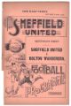 View: y14603 Sheffield United Football Club programme advertising the forthcoming match against Bolton Wanderers