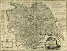 County Map of Yorkshire, by Emanuel Bowen, Thomas Kitchin and others, c. 1777