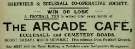 Advertisement for the Arcade cafe, Sheffield and Ecclesall Co-operative Society, Ecclesall Road and Cemetery Road
