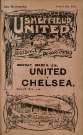 Cover of programme for forthcoming match, Sheffield United FC v. Chelsea FC, Monday, 8th March [1915]