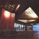 View: y15119 Main entrance of Town Hall Extension (known as the Egg Box (Eggbox))