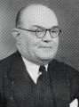 Councillor H. Redgate JP, chair, Sheffield Fire Brigade Committee, 1955-1956