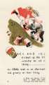 IZAL nursery rhyme card: Jack and Jill [1934]