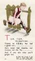 IZAL nursery rhyme card: Tom, Tom,the piper's son [1934]