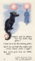 IZAL nursery rhyme card: O where and O where [1934]