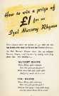 Rhyme Time: How to win a prize of £1 for an Izal nursery rhyme Rhyme Time: How to win a prize of £1 for an Izal nursery rhyme