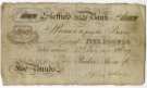 Sheffield Old Bank. Five pound note Sheffield Old Bank. Five pound note