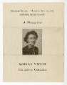 Election flyer for the City Council election to the Nether Edge ward, Marian Veitch, Labour Party candidate Election flyer for the City Council election to the Nether Edge ward, Marian Veitch, Labour Party candidate