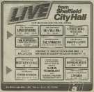 Advertisement for musical events, theatre and dances, City Hall, Barkers Pool Advertisement for musical events, theatre and dances, City Hall, Barkers Pool