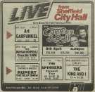 Advertisement for musical events, City Hall, Barkers Pool Advertisement for musical events, City Hall, Barkers Pool