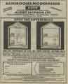 Advertisement for Albert Jackson Ltd., bathroom and central heating installers, [No. 294] Shalesmoor