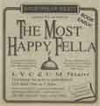 Advertisement for the musical 'The Most Happy Fella' by Manor Operatic Society at the Lyceum Theatre Advertisement for the musical 'The Most Happy Fella' by Manor Operatic Society at the Lyceum Theatre
