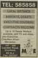 Advertisement for ME, travel company, Nos. 187 - 189 London Road Advertisement for ME, travel company, Nos. 187 - 189 London Road