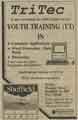 Advertisement for TriTec, computer trainer, Thomas Street Advertisement for TriTec, computer trainer, Thomas Street