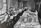 Francis Newton and Sons Ltd., Portobello Works [Portobello Street] - Pocket Knife Department - finishing knives ready for dispatching