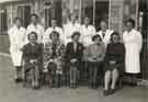 Lindsay Road Nursery School, Parson Cross, staff and (back) kitchen staff
