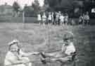 Shiregreen Nursery School, Christine and Peter, Summer 1950