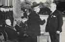 Presentation of awards to Sheffield Police Force officers by the Earl of Scarbrough, Lord Lieutenant of the West Riding of Yorkshire