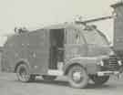 Sheffield Fire Brigade: One of two recently acquired Bedford water tenders which featured a short wheelbase and small turning circle Sheffield Fire Brigade: One of two recently acquired Bedford water tenders which featured a short wheelbase and small turning circle