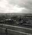 View from Park Hill Flats of the Sheffield Midland railway station showing (top left) St. Mary C. of E. Church, Bramall Lane, (top centre) Lansdown Flats and (centre right) Sheaf House, offices and Autoways 1931 Ltd., automobile engineers View from Park Hill Flats of the Sheffield Midland railway station showing (top left) St. Mary C. of E. Church, Bramall Lane, (top centre) Lansdown Flats and (centre right) Sheaf House, offices and Autoways 1931 Ltd., automobile engineers