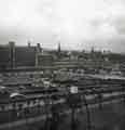 View from Park Hill Flats of the Sheffield Midland railway station showing (top right) Pitsmoor, (left) Pond Street bus station View from Park Hill Flats of the Sheffield Midland railway station showing (top right) Pitsmoor, (left) Pond Street bus station