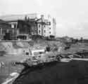 Junction of Howard Street and Eyre Lane showing construction of Arundel Gate Junction of Howard Street and Eyre Lane showing construction of Arundel Gate