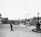 Broad Lane looking towards Tenter Street showing (bottom right) the Montgomery Memorial Fountain Broad Lane looking towards Tenter Street showing (bottom right) the Montgomery Memorial Fountain