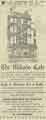 Advertisement for The Mikado Cafe, No. 21 Haymarket Advertisement for The Mikado Cafe, No. 21 Haymarket