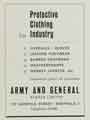 Advertisement for Army and General Stores Ltd., outfitters, No. 172 Norfolk Street