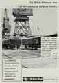 Advertisement for British Railways new Export Service to Mersey ports