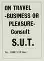 Advertisement for Sheffield United Tours Ltd.